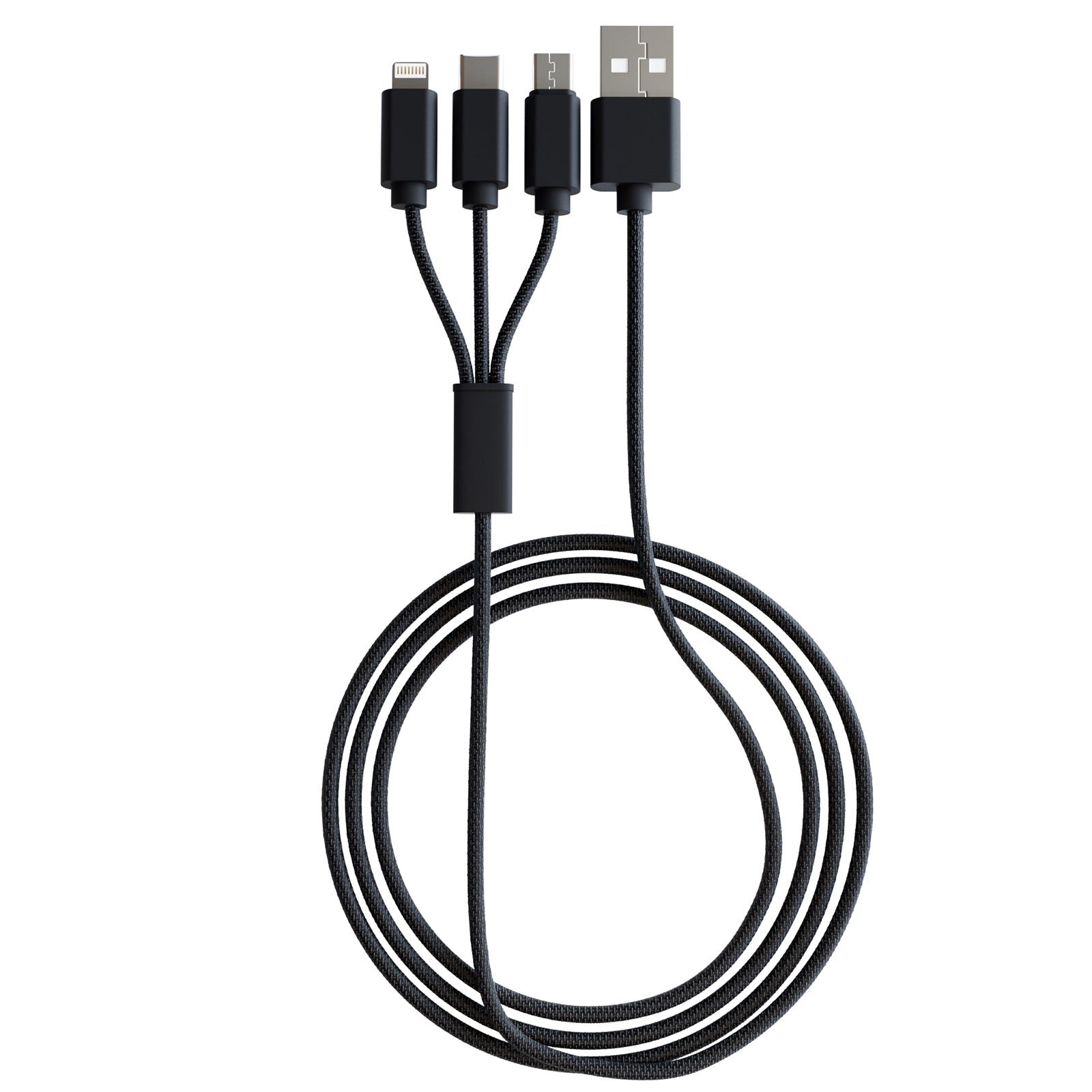 JuiceBack: Datenblockierendes Ladekabel 3 in 1 | 12 Stück