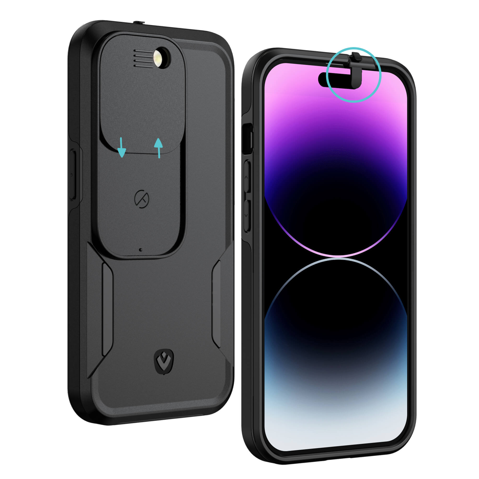 iPhone 14 Pro Max Privatsphäre-Hülle