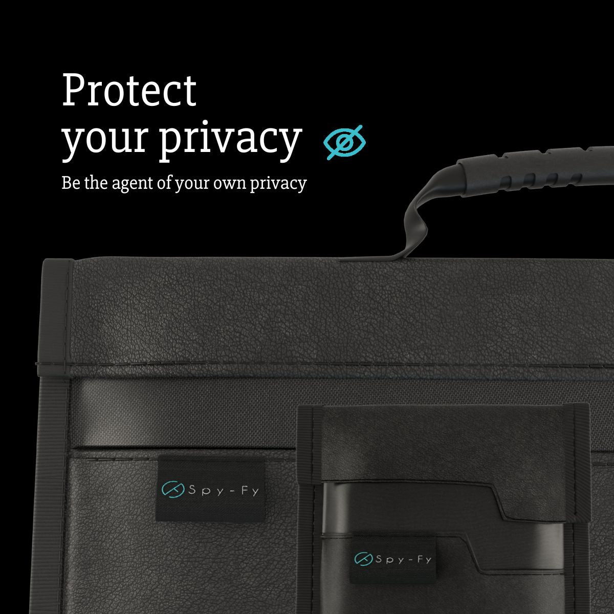 Faraday-Tasche für Telefon und Laptop