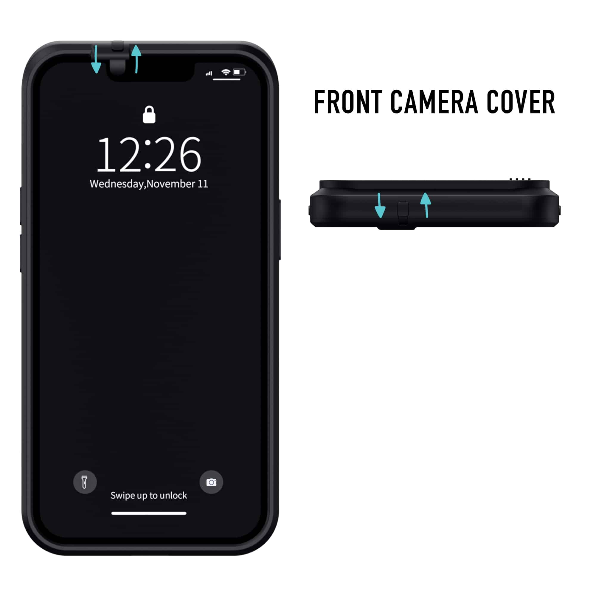 iPhone 13 Pro Max Privatsphäre-Hülle