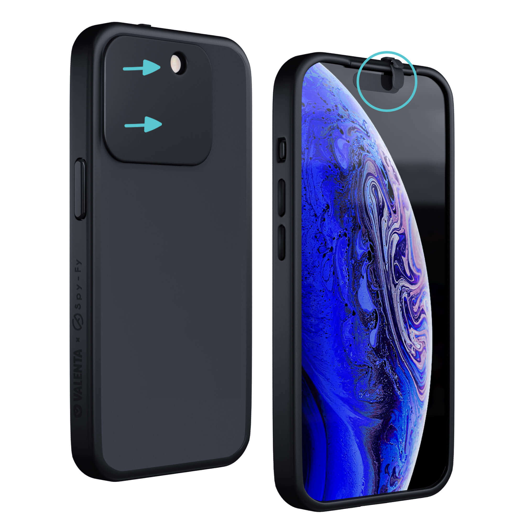 iPhone 15 Pro Max Privatsphäre-Hülle