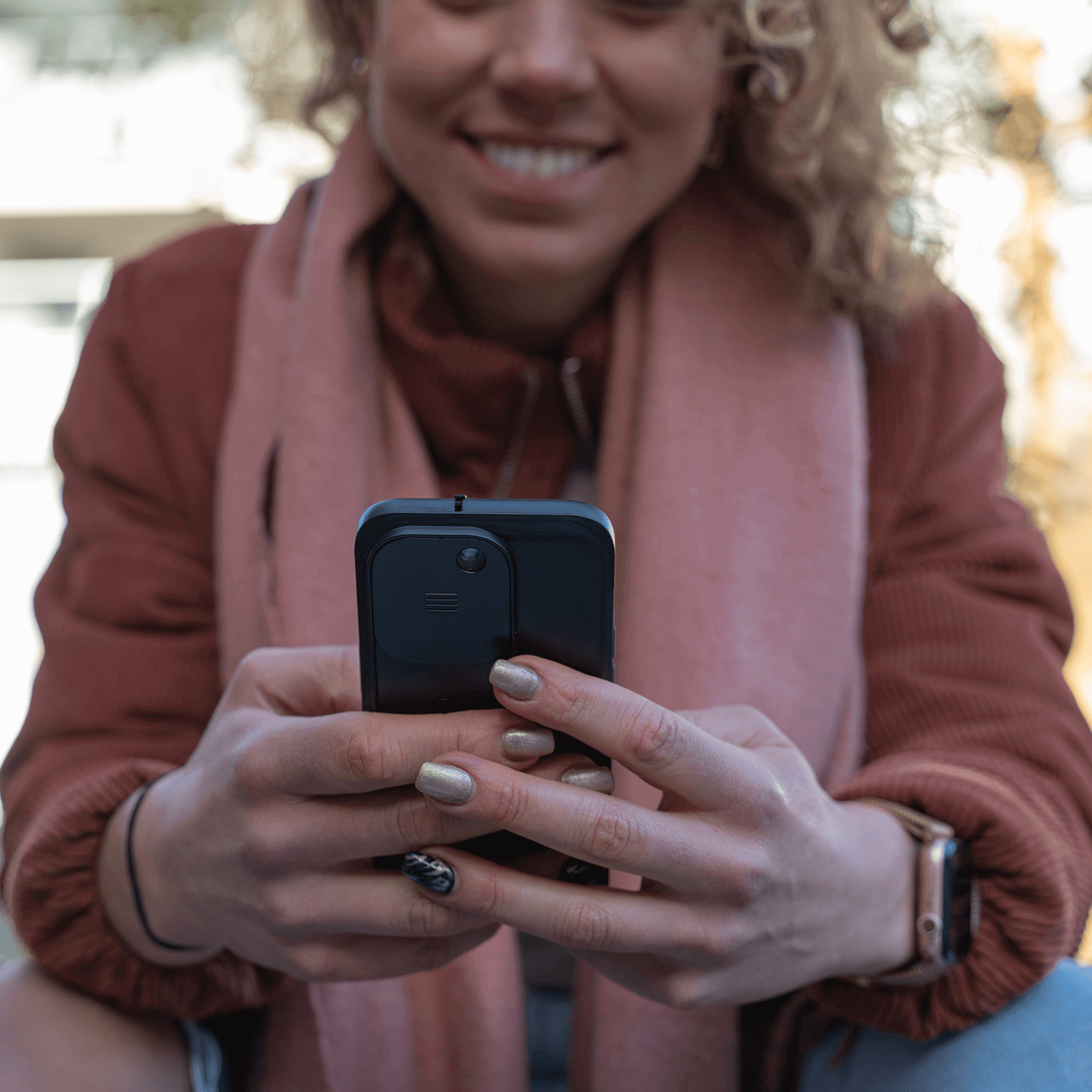 iPhone 13 Pro Max Privatsphäre-Hülle