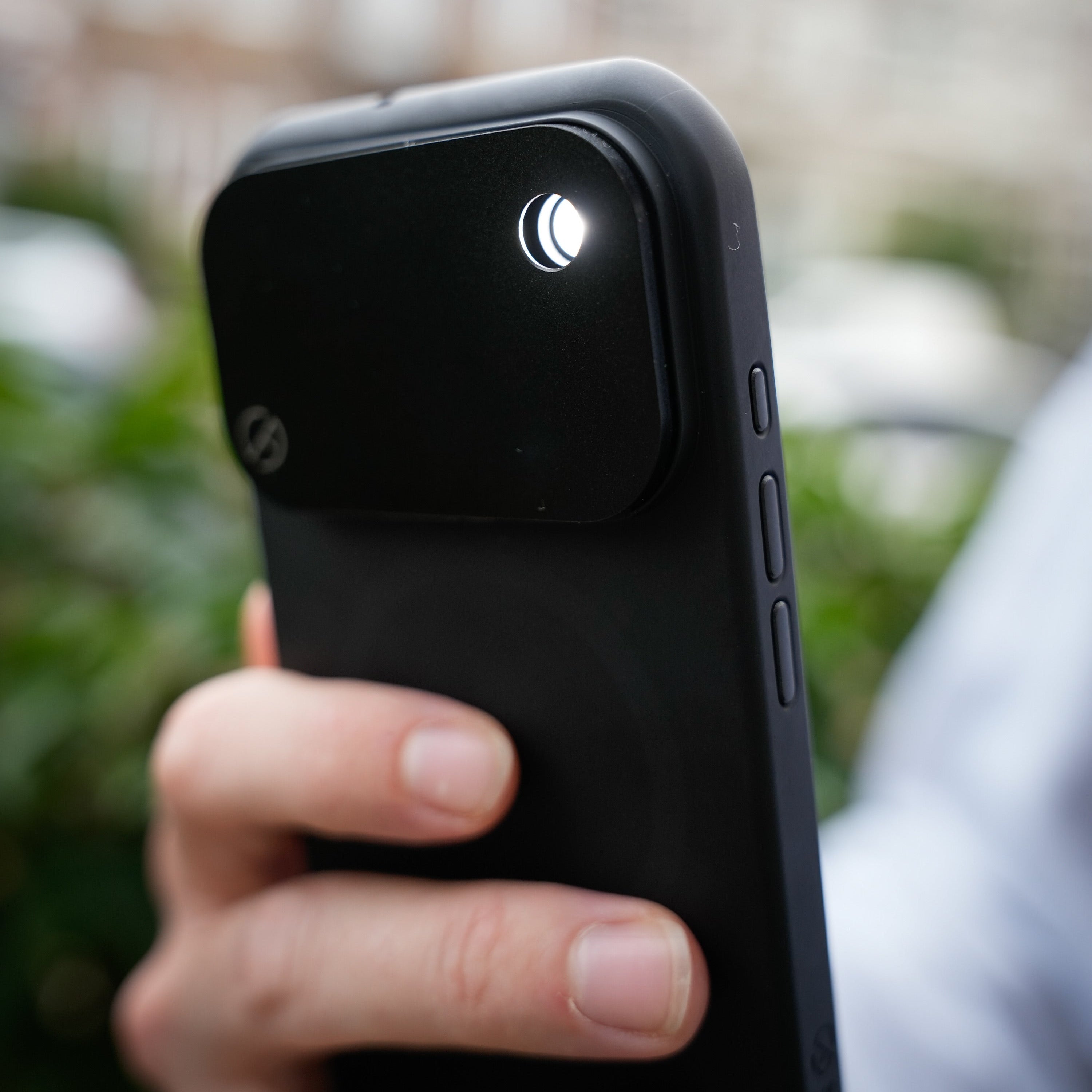 iPhone 17 privacy case with camera cover and lens protector – Spy-Fy