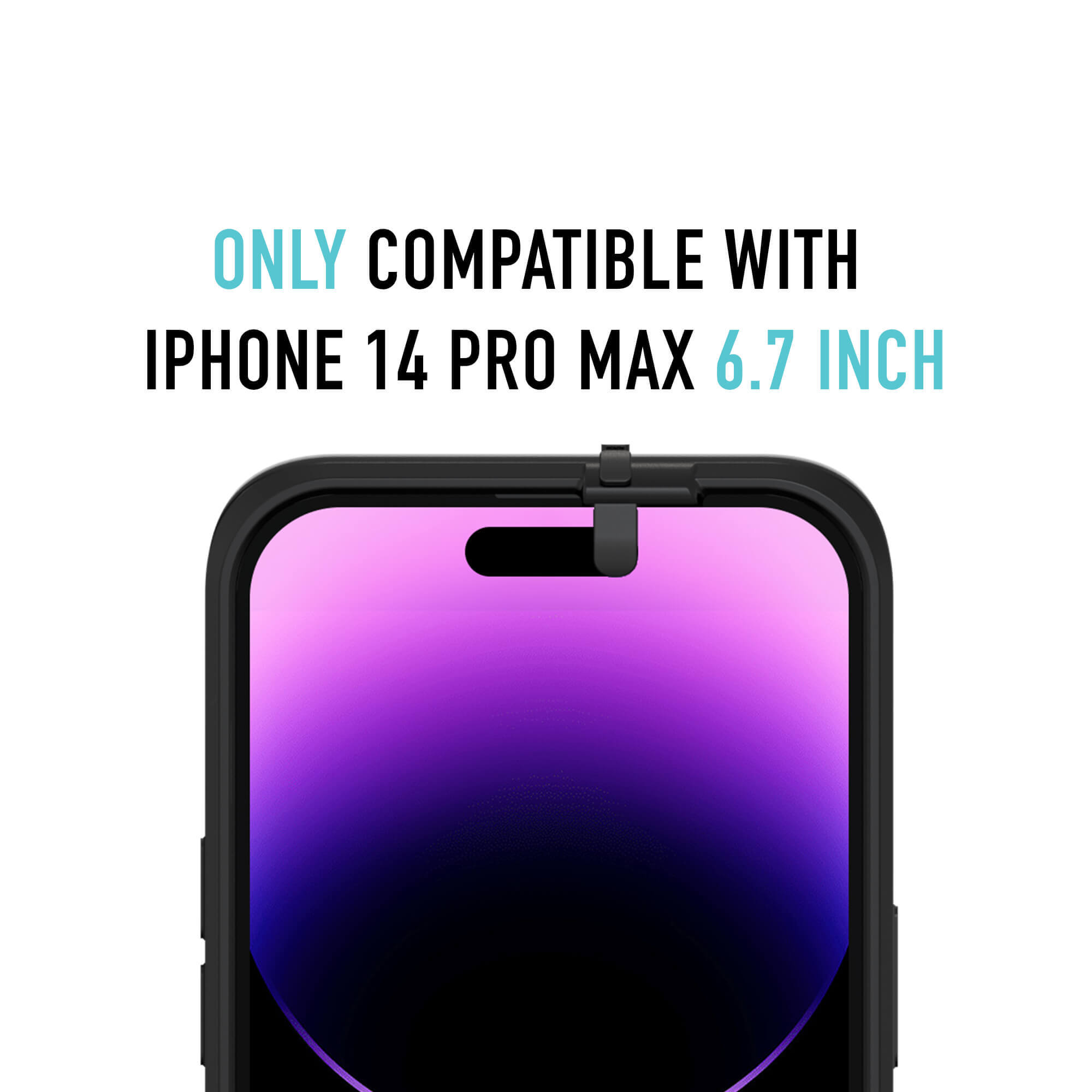 iPhone 14 Pro Max Privatsphäre-Hülle