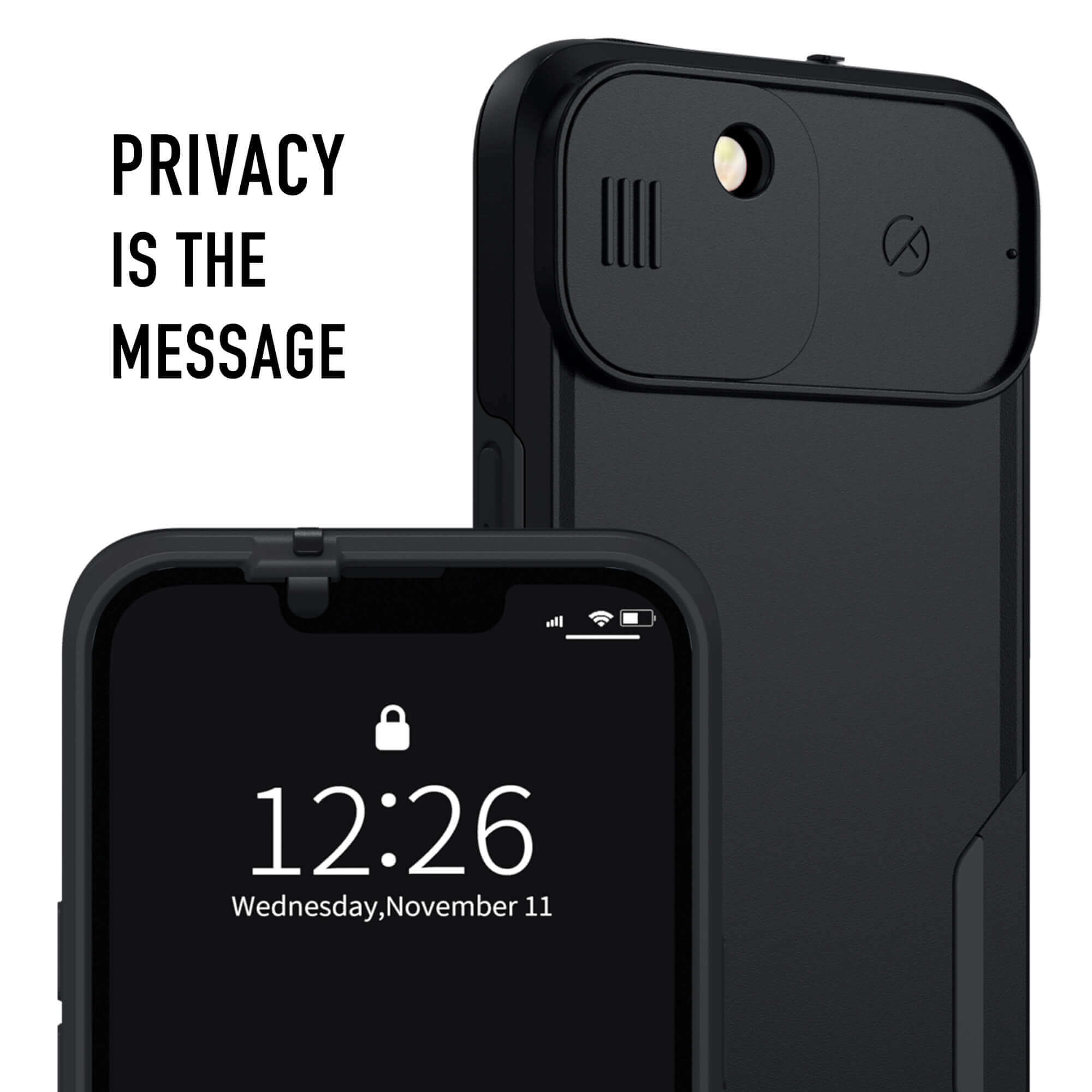 iPhone 14 Privatsphäre-Hülle