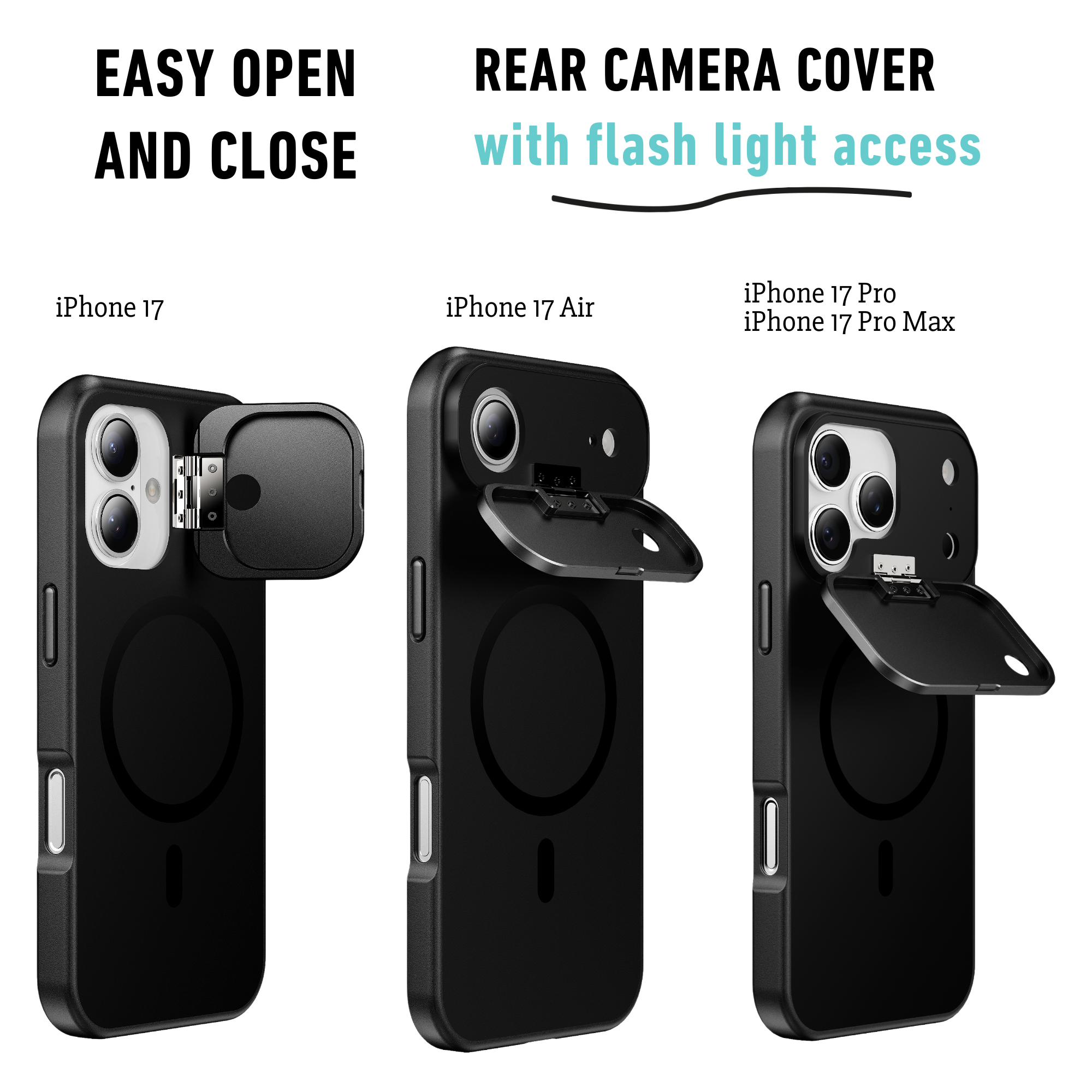 VORBESTELLUNG – iPhone 17, 17 Air, 17 Pro oder 17 Pro Max Privacy Case
