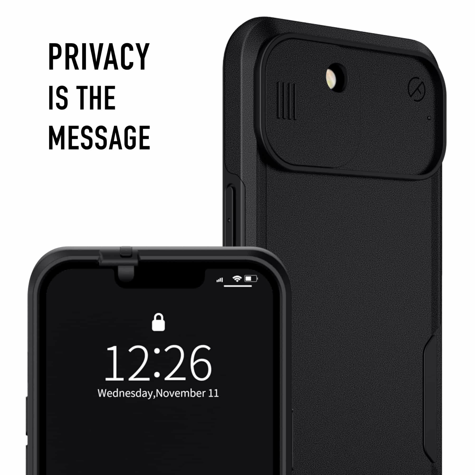 iPhone 13 Privatsphäre-Hülle