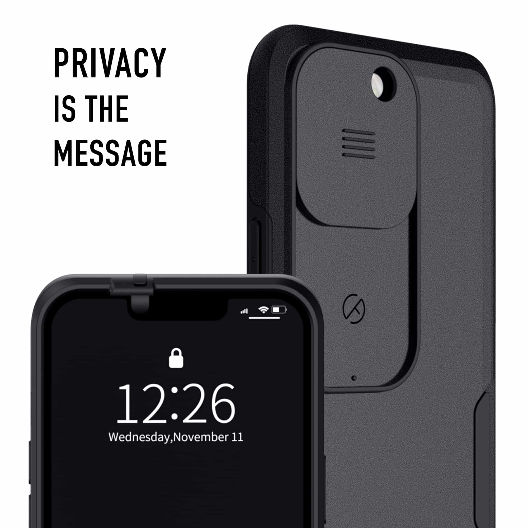 iPhone 13 Pro Max Privatsphäre-Hülle