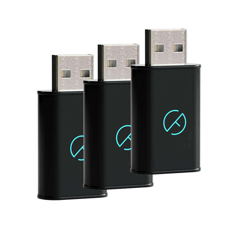 USB-Datenblocker: Verhindern Sie Juice Jacking und laden Sie Ihr Gerät überall sicher auf 3 Pack
