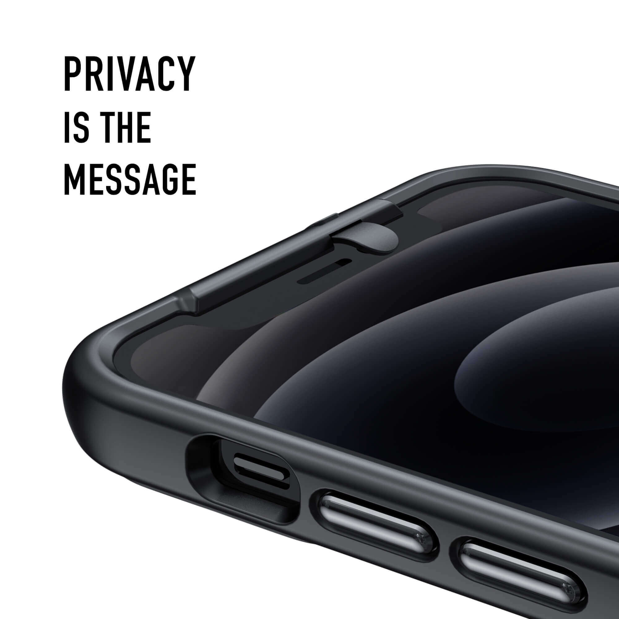 iPhone 12 Pro Max Privatsphäre-Hülle